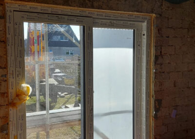 Neues Kunststofffenster In Rohbau Eingesetzt